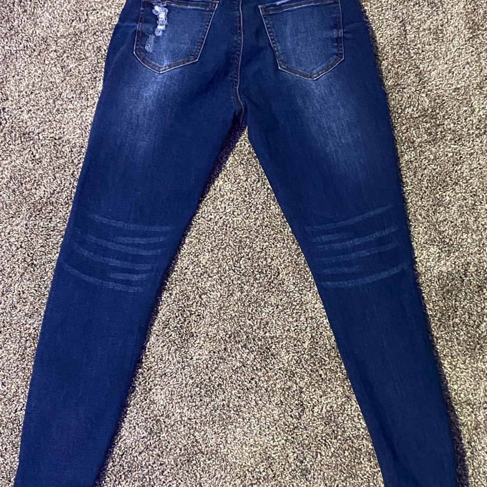Ripped jeans bamboo